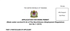 Application Form TFN 901 